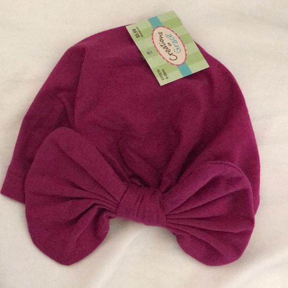 creations of grace Other - Bow hat for baby girls
